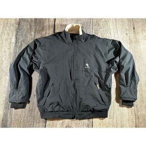 ZR Zero Restriction Golf Black Jacket Gore Tex Outerwear Tour-Lite Large